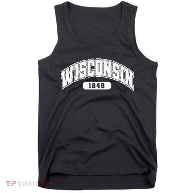 Wisconsin Collegiate Style 1848 Tank Top