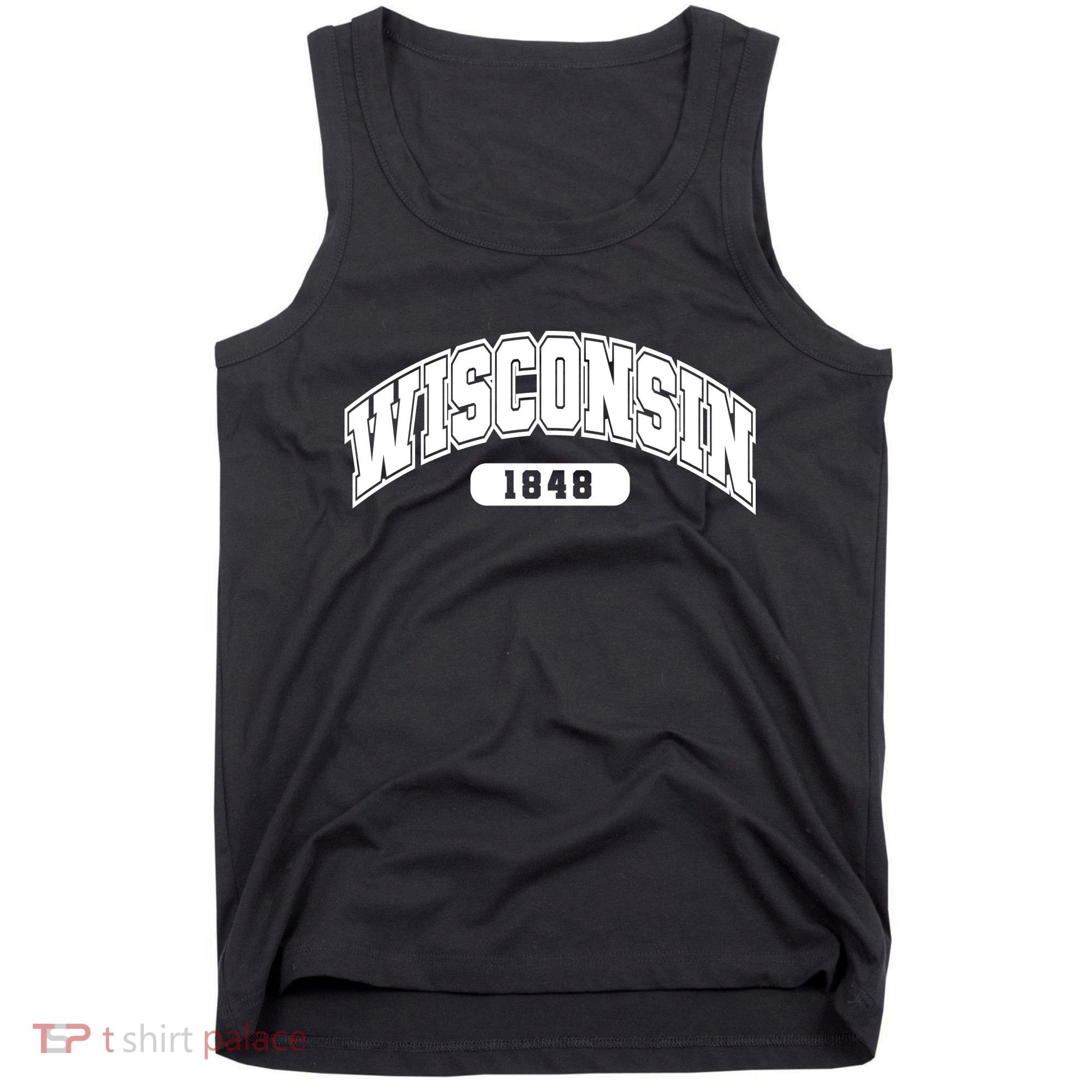 Wisconsin Collegiate Style 1848 Tank Top