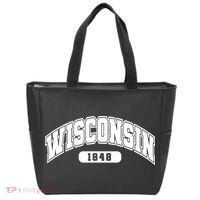 Wisconsin Collegiate Style 1848 Tote Bag thumb 0
