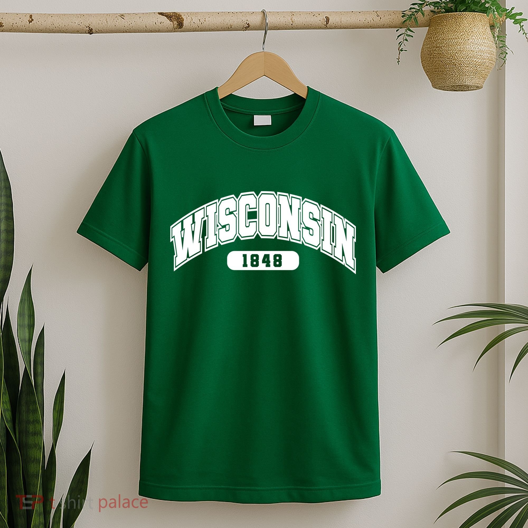 Wisconsin Collegiate Style 1848 T-Shirt
