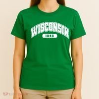 Wisconsin Collegiate Style 1848 T-Shirt thumb 4
