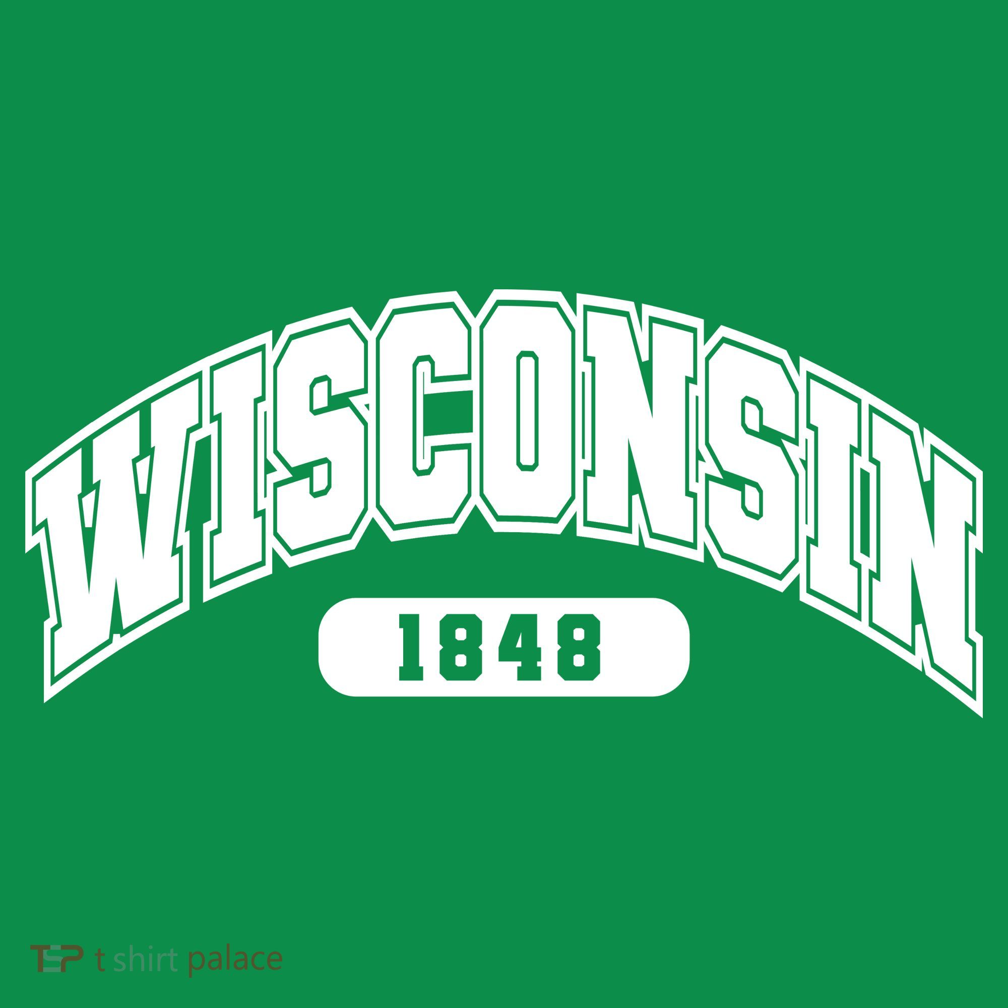 Wisconsin Collegiate Style 1848 Baby Bodysuit