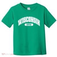 Wisconsin Collegiate Style 1848 Toddler T-Shirt thumb 0