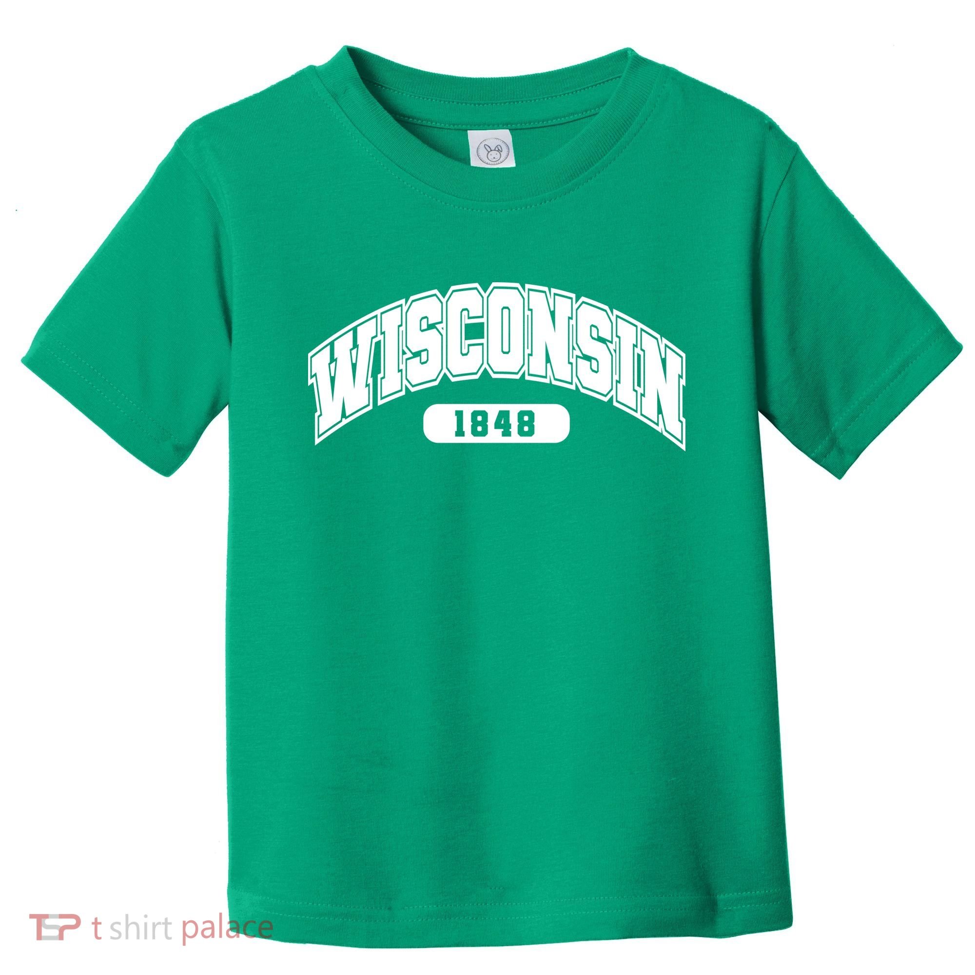Wisconsin Collegiate Style 1848 Toddler T-Shirt