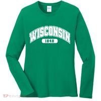 Wisconsin Collegiate Style 1848 Women's Long Sleeve Shirt thumb 0