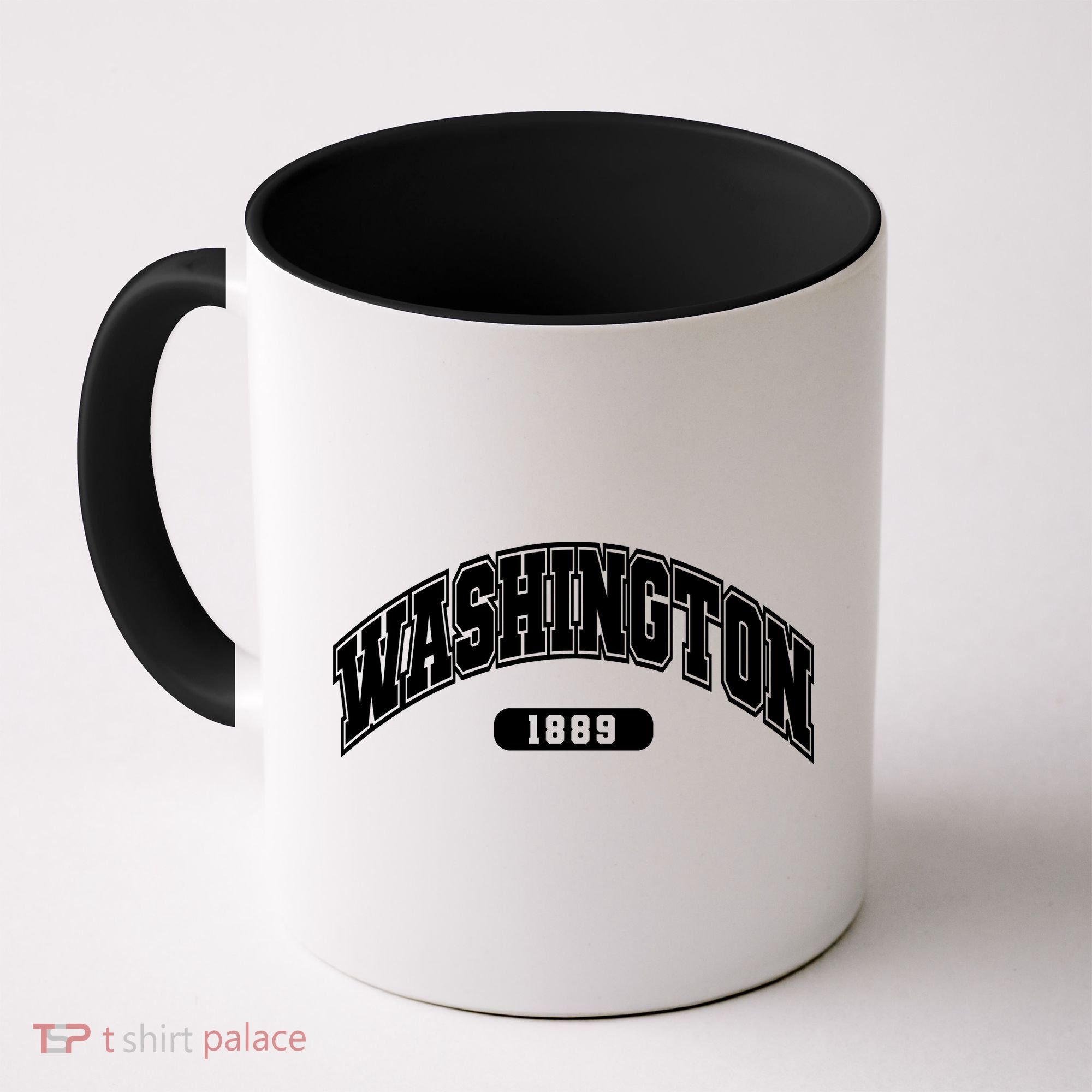 Washington Collegiate Style 1889 Coffee Mug
