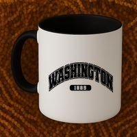 Washington Collegiate Style 1889 Coffee Mug thumb 2