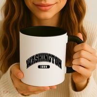 Washington Collegiate Style 1889 Coffee Mug thumb 3