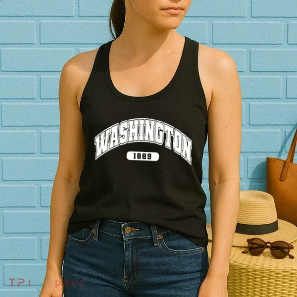 Washington Collegiate Style 1889 Women's Tank Top