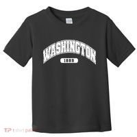 Washington Collegiate Style 1889 Toddler T-Shirt thumb 0
