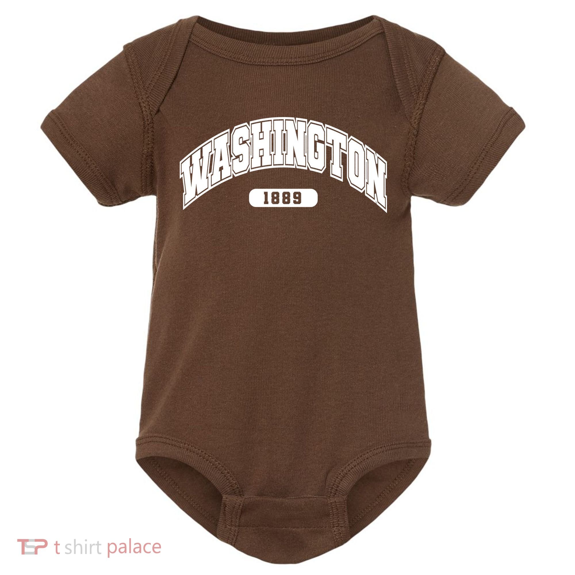 Washington Collegiate Style 1889 Baby Bodysuit