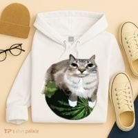Watermelon Cat Silly Cat Meme Hoodie thumb 4