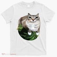 Watermelon Cat Silly Cat Meme T-Shirt thumb 0