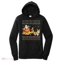 Welsh Corgi Santa Xmas Light Funny Dog Christmas Pajama Cute Gift Women's Hoodie thumb 0