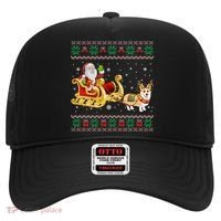 Welsh Corgi Santa Xmas Light Funny Dog Christmas Pajama Cute Gift Hat thumb 0
