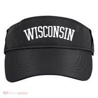 Wisconsin College Sports Fan Logo Adult Drive Performance Visor thumb 0