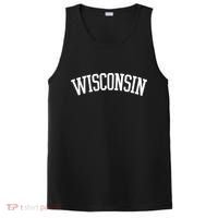 Wisconsin College Sports Fan Logo PosiCharge Competitor Tank thumb 0