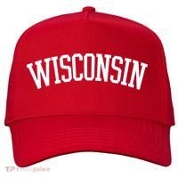 Wisconsin College Sports Fan Logo Five-Panel Snapback Cap thumb 0