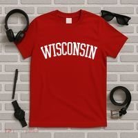 Wisconsin College Sports Fan Logo T-Shirt thumb 5
