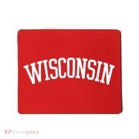 Wisconsin College Sports Fan Logo Mousepad thumb 0