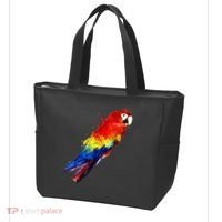 Watercolour Colourful Scarlet Macaw Parrot Bird Painting Tote Bag thumb 3
