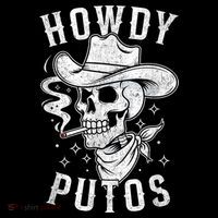 Western Cowboy Skull Hola Howdy Putos Spanish Slang Coffee Mug thumb 5
