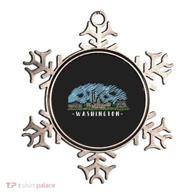 Washington Cartoon Style Illustration Ornament