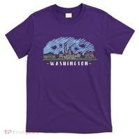 Washington Cartoon Style Illustration T-Shirt thumb 0