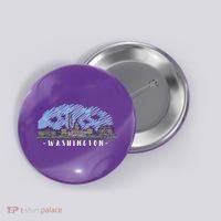 Washington Cartoon Style Illustration Button thumb 0