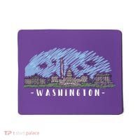 Washington Cartoon Style Illustration Mousepad thumb 0