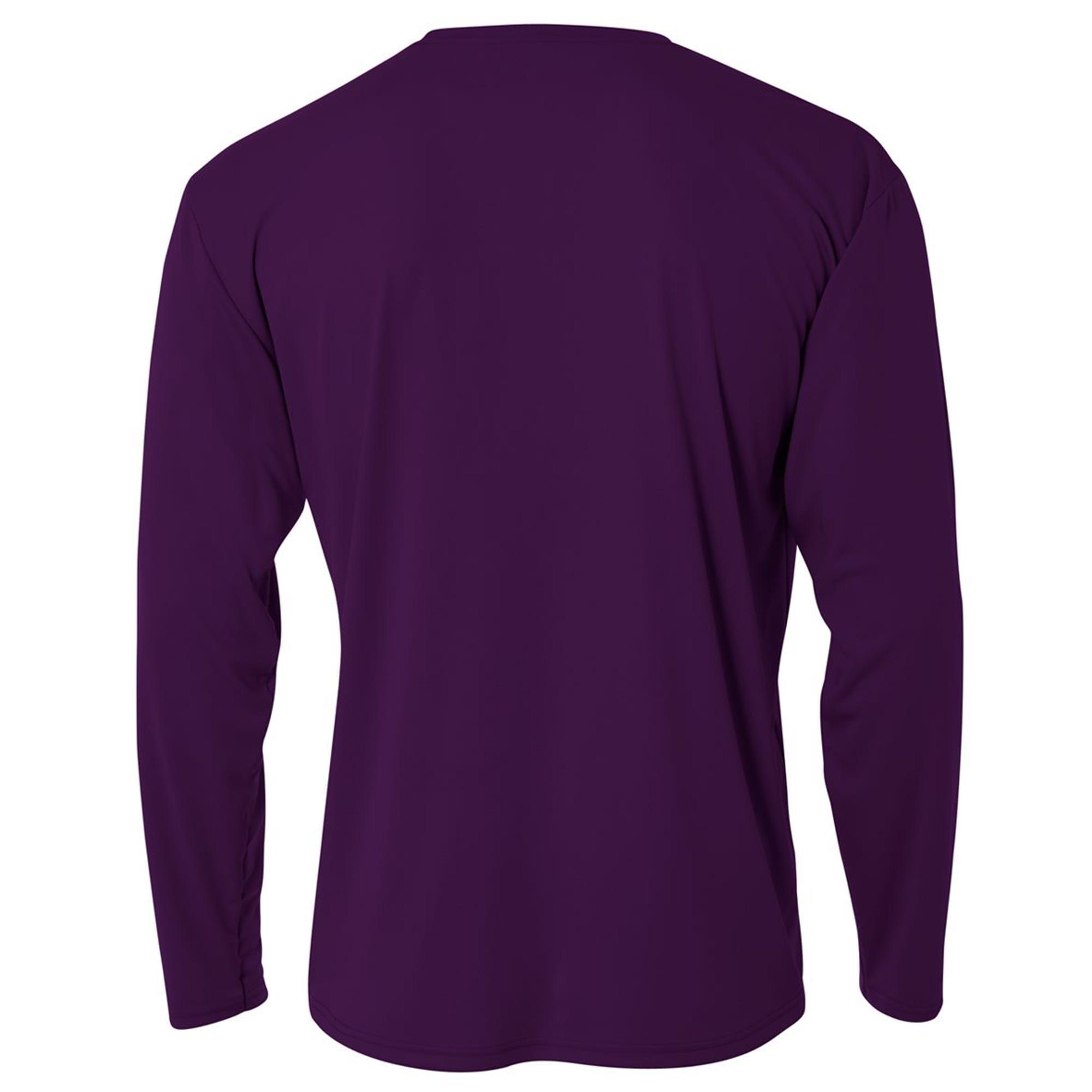Washington Cartoon Style Illustration Cooling Performance Long Sleeve Crew
