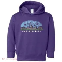 Washington Cartoon Style Illustration Toddler Hoodie thumb 0