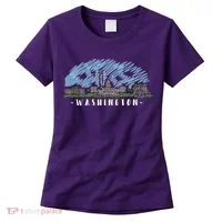 Washington Cartoon Style Illustration Women's T-Shirt thumb 0