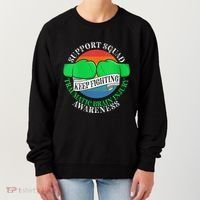 Wo Cancer Support Awareness Squad I TBI Traumatic Brain Injury Women's Sweatshirt thumb 0