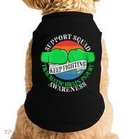 Wo Cancer Support Awareness Squad I TBI Traumatic Brain Injury Doggie Tank thumb 0