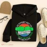 Wo Cancer Support Awareness Squad I TBI Traumatic Brain Injury Hoodie thumb 4
