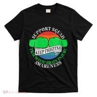 Wo Cancer Support Awareness Squad I TBI Traumatic Brain Injury T-Shirt thumb 0