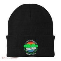 Wo Cancer Support Awareness Squad I TBI Traumatic Brain Injury Beanie thumb 0