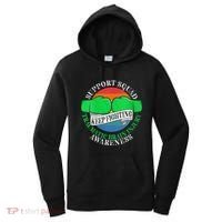 Wo Cancer Support Awareness Squad I TBI Traumatic Brain Injury Women's Hoodie thumb 0
