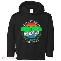 Wo Cancer Support Awareness Squad I TBI Traumatic Brain Injury Toddler Hoodie thumb 0