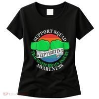 Wo Cancer Support Awareness Squad I TBI Traumatic Brain Injury Women's T-Shirt thumb 0