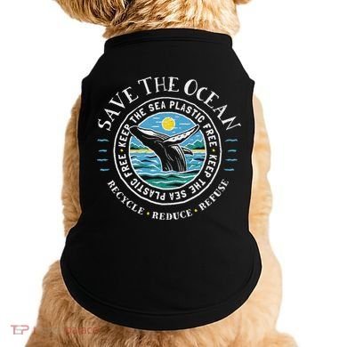 Whale Conservation Save The Ocean Humpback Whale Lover Doggie Tank