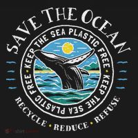 Whale Conservation Save The Ocean Humpback Whale Lover Mousepad thumb 1