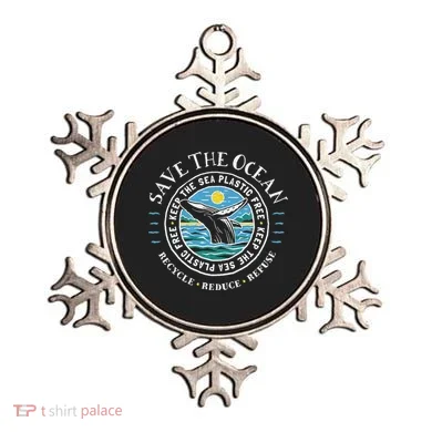 Whale Conservation Save The Ocean Humpback Whale Lover Ornament