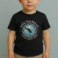 Whale Conservation Save The Ocean Humpback Whale Lover Toddler T-Shirt thumb 2
