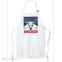 Western Cow Skull America Est 1776 Apron thumb 0