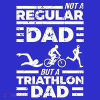 World Coolest Triathlon Dad For Triathlete Daddy Gift T-Shirt thumb 7