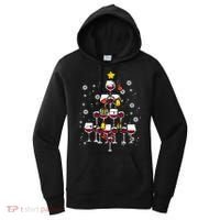 Wine Christmas Tree Xmas Pajamas Pjs Gift Women's Hoodie thumb 0