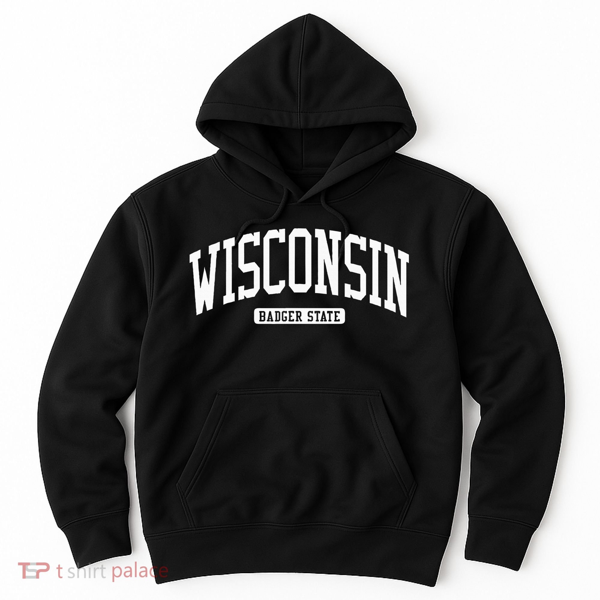 Wisconsin College University Style Hoodie