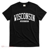 Wisconsin College University Style T-Shirt thumb 0